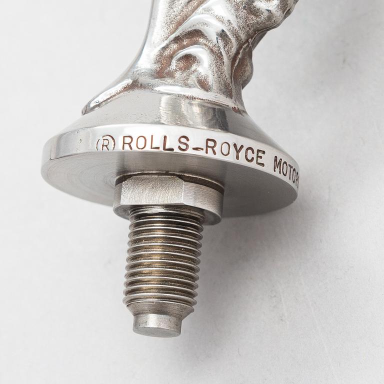 Rolls Royce, Kylarprydnad "The Spirit of Ecstacy", rostfritt stål.