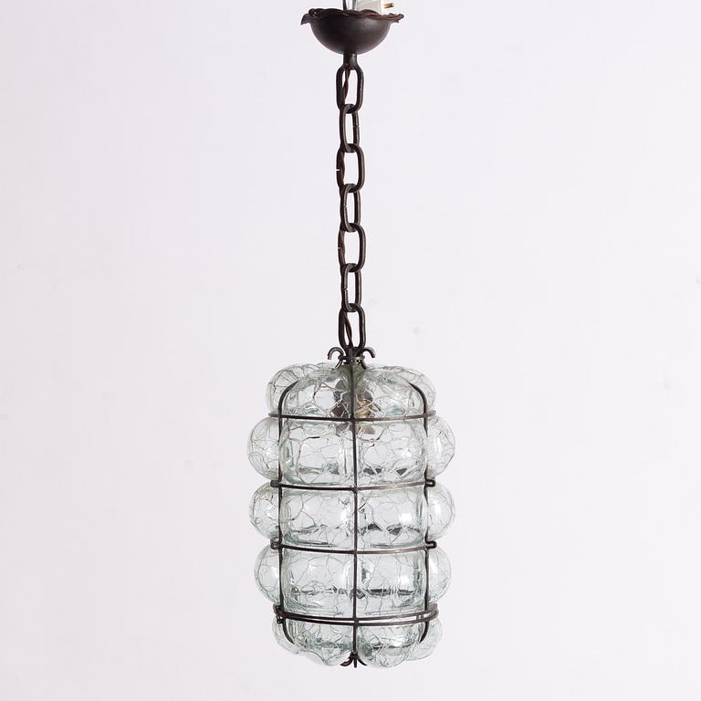 Harald Notini, a ceiling lamp model "10892", Arvid Böhlmarks Lampfabrik, Stockholm, 1930s.