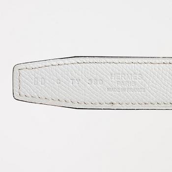 Hermès, a 'Constance' belt, size 80, 2018.