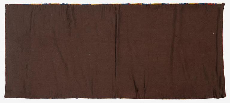 Åkdyna, rölakan, ca 110 x 49 cm, sydvästra Skåne, omkring år 1800-1830.