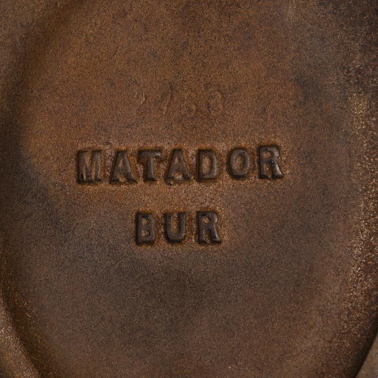 A 1930's German 'Matador' table lamp for (BÜR) Bünte & Remmler.