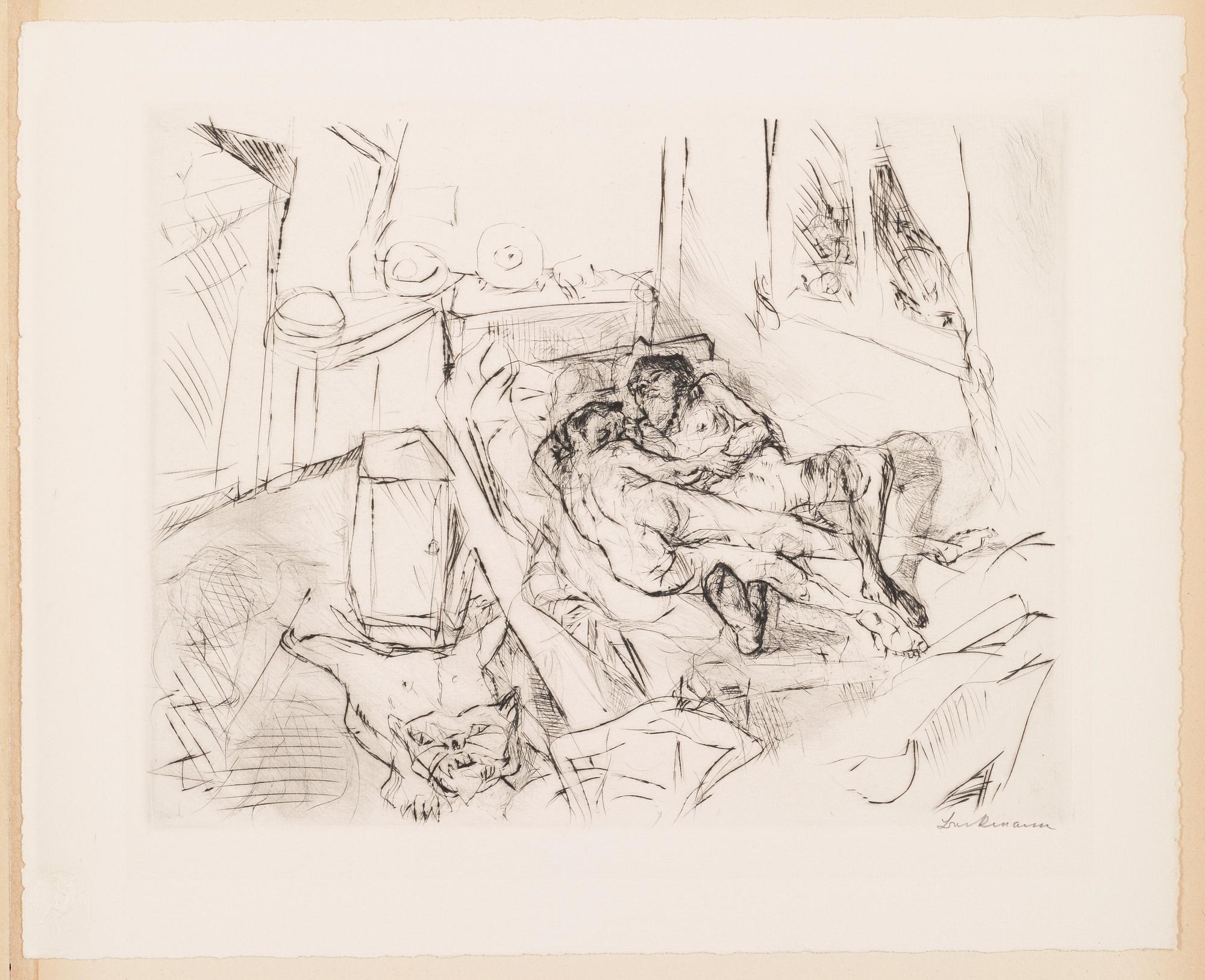 Max Beckmann, "Gesichter".