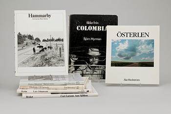 PARTI FOTOLITTERATUR, 7 st. Bl a Slutet på en resa av Staffan Ekegren och Mats Holmstrand. 1986.