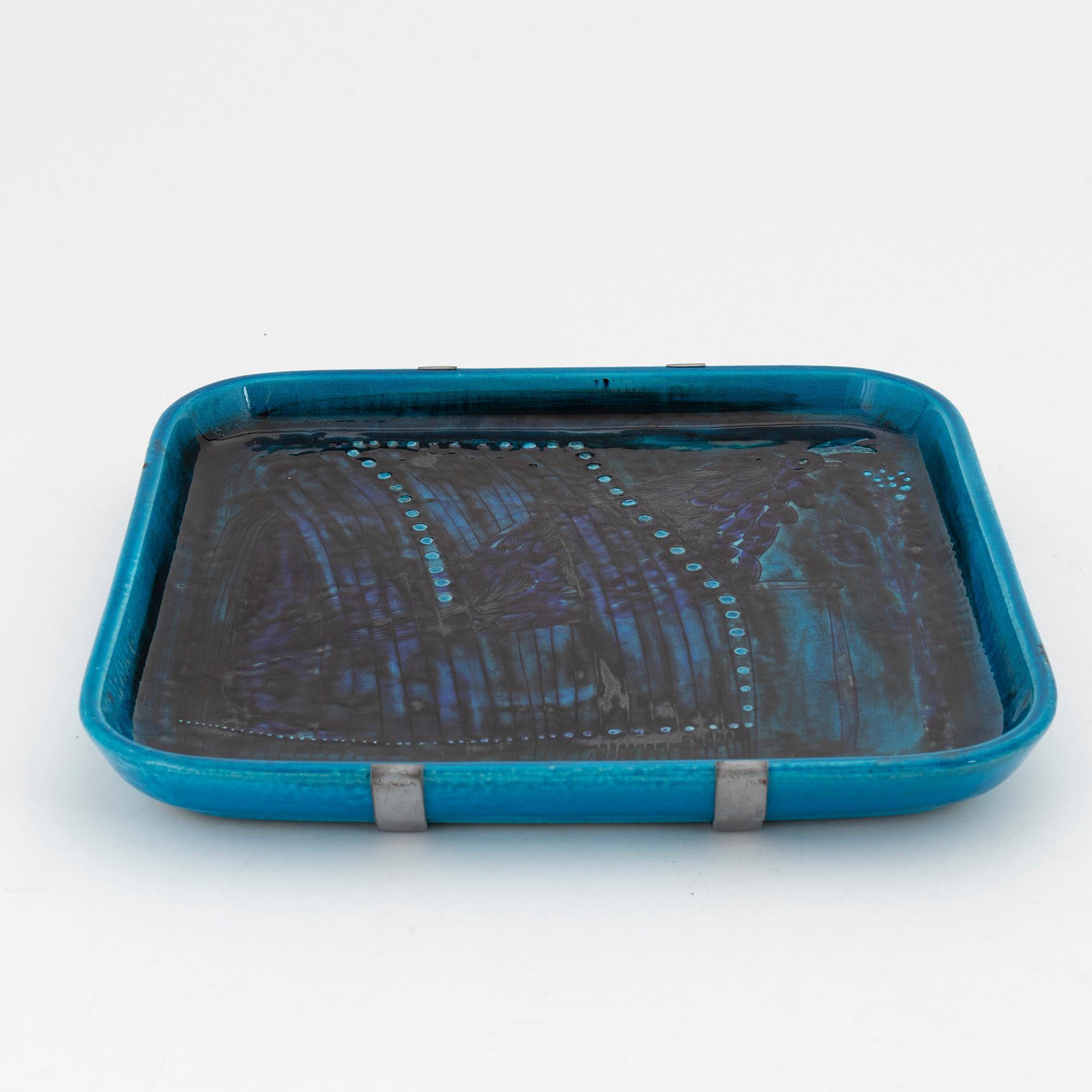 Sylvia Leuchovius, a stoneware dish, Rörstrand.