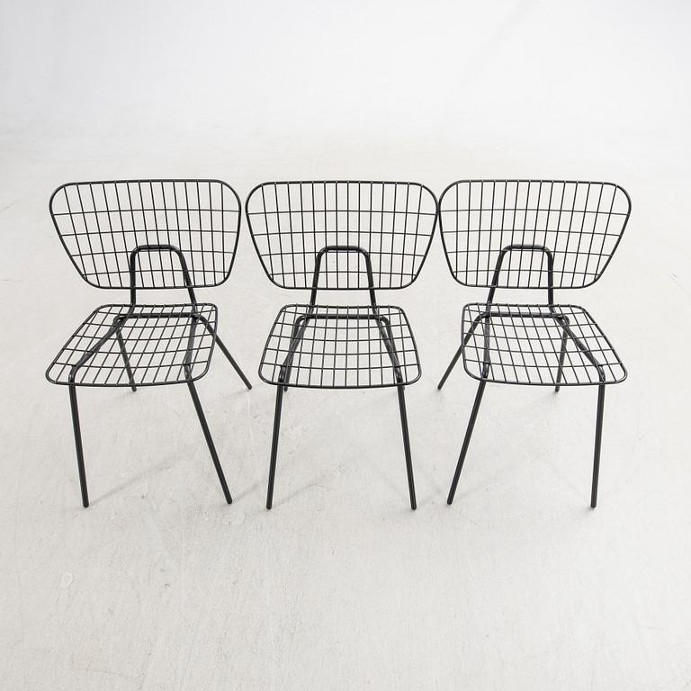 Studio WM, chairs, 3 pcs, "String", for Audio Copenhagen, contemporary.