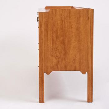 Axel Bäck, a Swedish Modern mahogany veneered sideboard, Eksjö Möbelfabrik, Sweden 1950, signed.