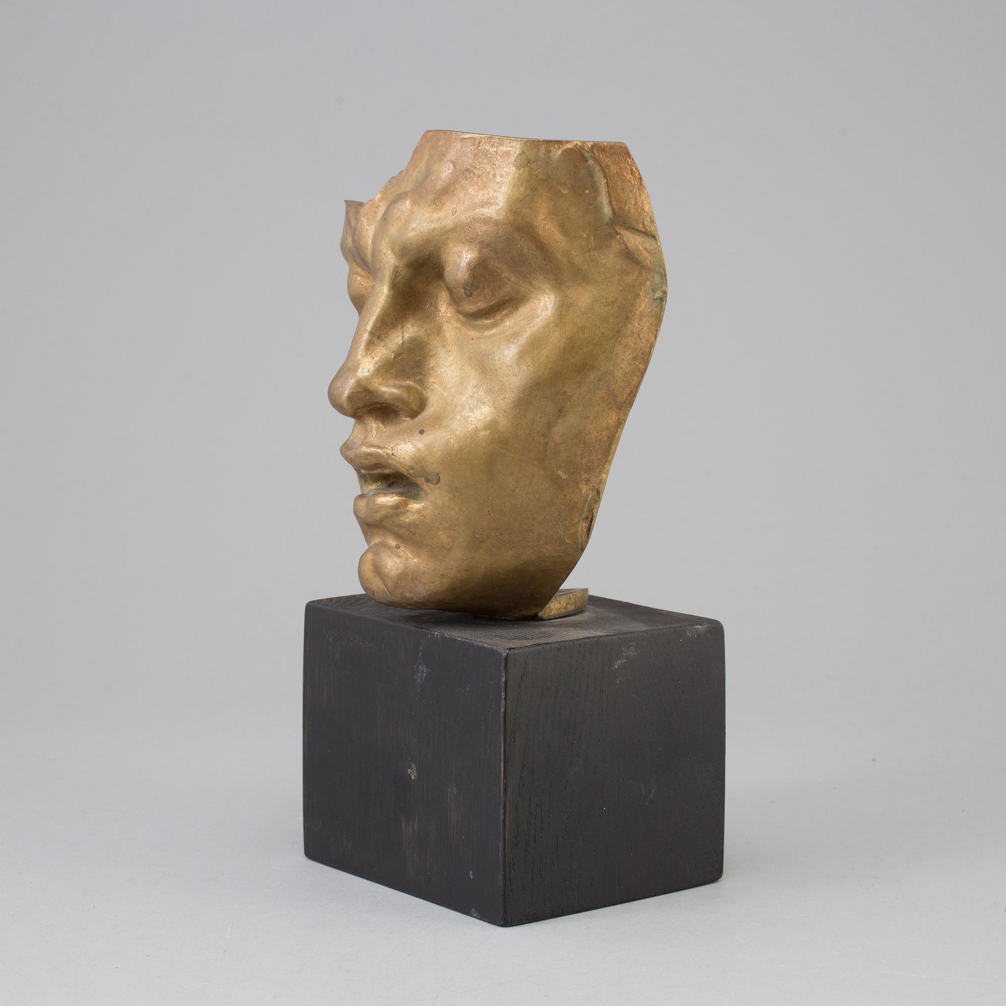 JOHN LUNDQVIST, Sculpture, bronze, signed.