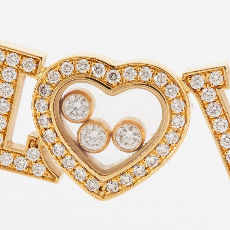 A Chopard necklace "Happy Diamonds Love".