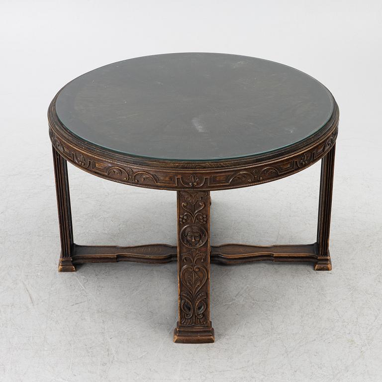 A coffee table, 1920's/30's.