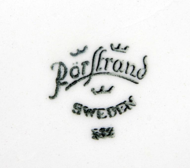 SERVISDELAR, 45 delar, porslin "Blå Eld" Hertha Bengtsson Rörstrand.