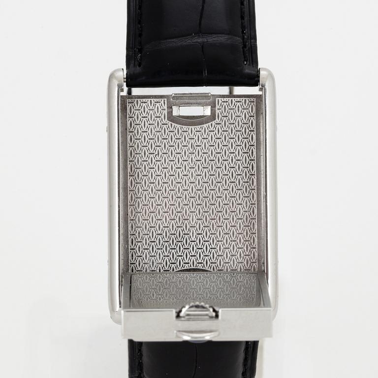 CARTIER, Tank Basculante, armbandsur, 25,4 x 31,2 mm.