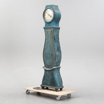 A Swedish longcase clock, first half of the 19th century.