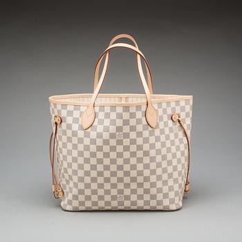 VÄSKA SAMT PLÅNBOK, "Neverfull", Louis Vuitton.