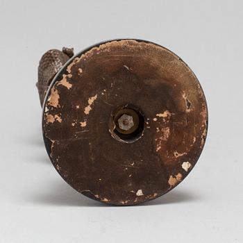 HELMUTH SCHIEVELKAMP, sculpture, bronze, signed and dated 92.