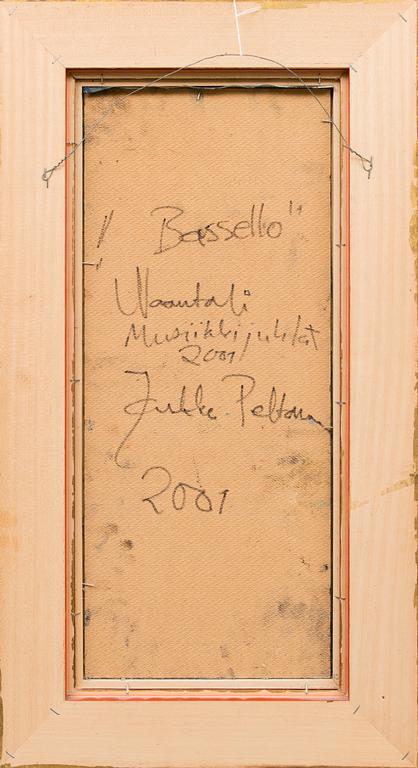 JARKKO PELTONEN, oil on canvas, laid on board, signed and dated 2001.