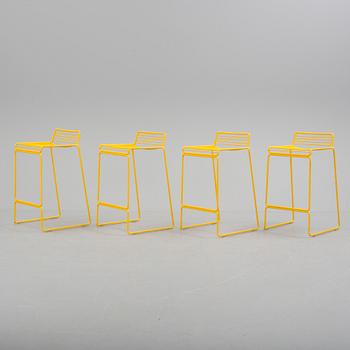 HEE WELLING, four 'Hee Bar Stools' HAY, 21st Century.