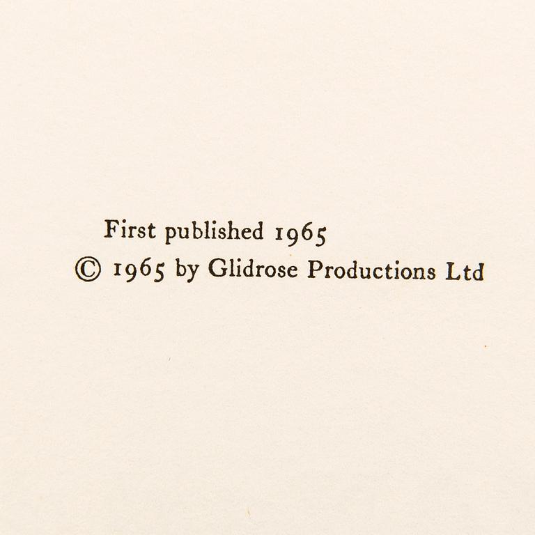 Ian Fleming "The Man with the Golden Gun", bok, förstaupplaga 1965.