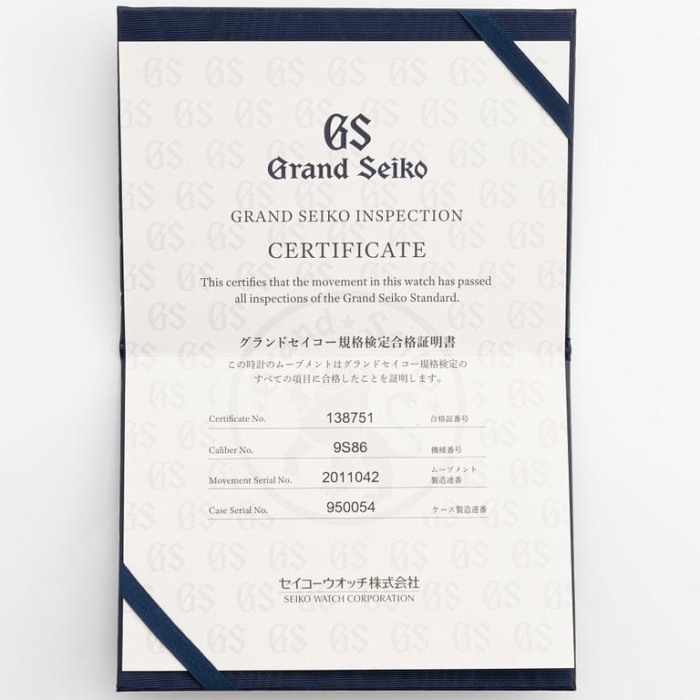 Grand Seiko, GMT, "Mount Iwate", "Boutique Exclusive", "Limited Edition", ca 2020.