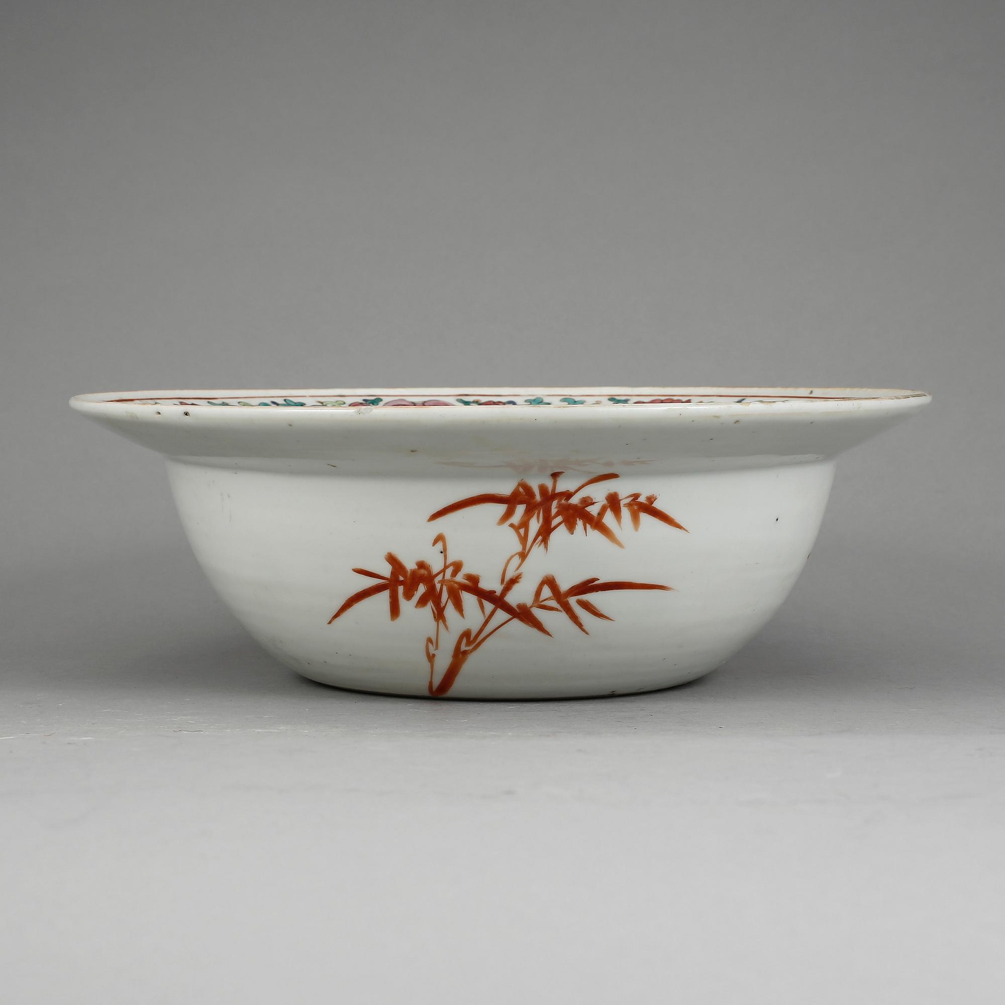 SKÅL, porslin, Kina, 1800-tal.