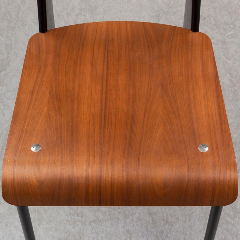 JEAN PROUVÉ, stolar, 3 st, "Standard", Vitra, 2018.