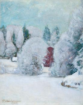 24. Pekka Halonen, WINTER MOTIF.