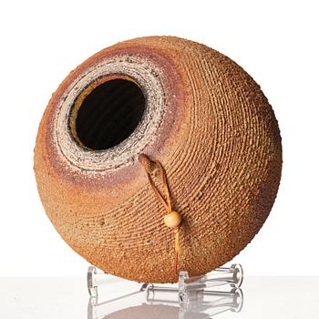 Iskandar Jalil, a stoneware urn, Singapore 1970s-80s.