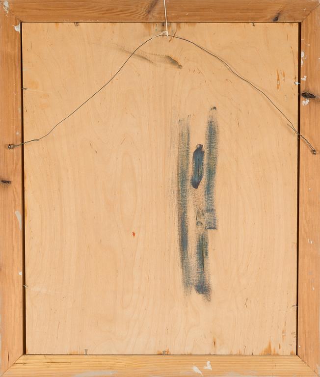 Ilmari Huitti, oil on board, signed and dated -55.