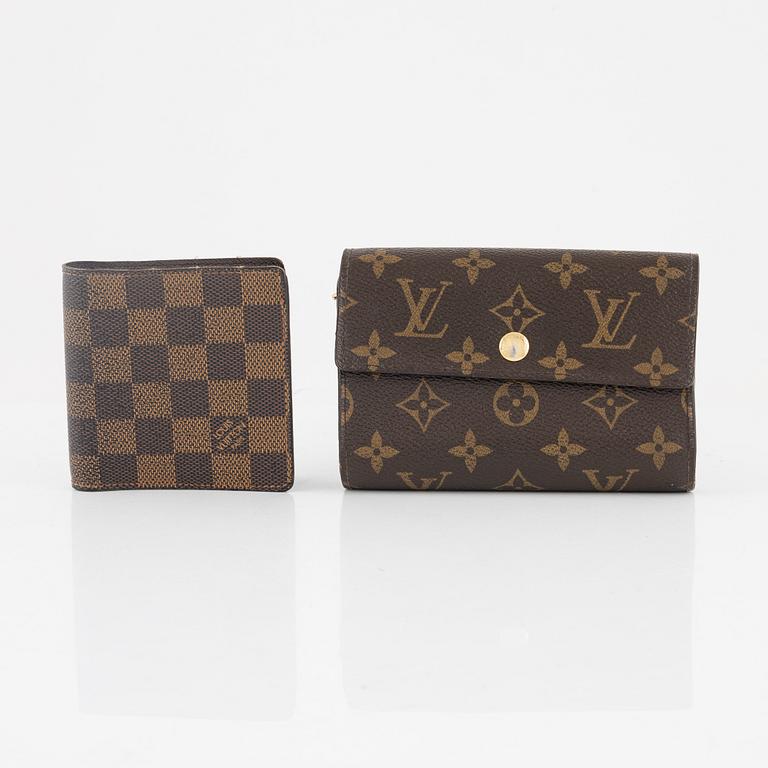 Louis Vuitton, plånböcker, 2 st, 2006-13.