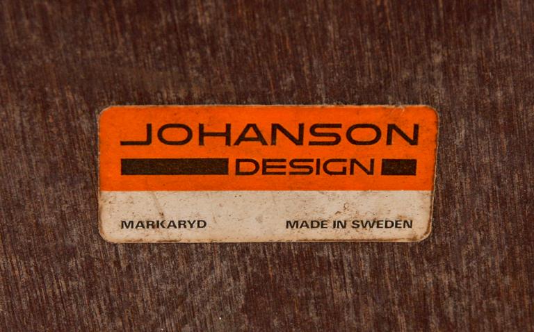 MATGRUPP, 5 delar, Johanson Design. 1960/70-tal.