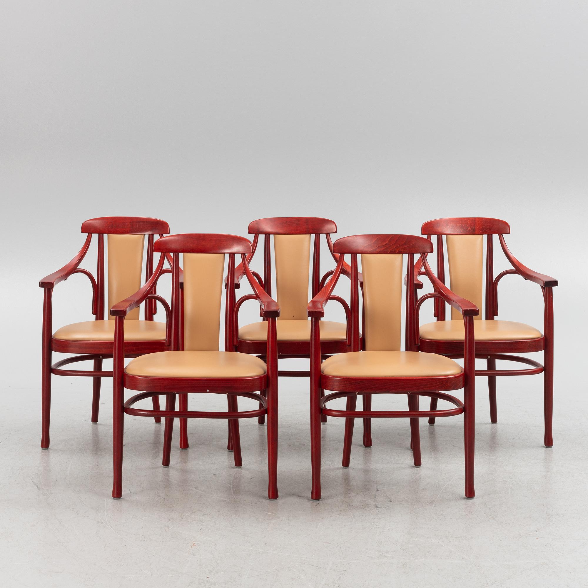 Chairs, 5 pcs, Gemla, 1998.