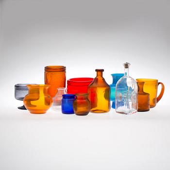 PARTI GLAS, 12 delar. Erik Höglund, Boda, 1950-/60-tal.