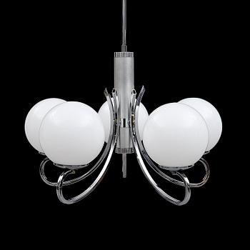 TAKLAMPA, 1900-talets mitt. Höjd ca 79 cm.