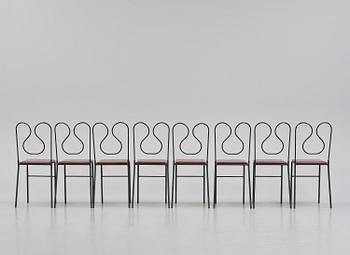 Jonas Bohlin, a set of eight "Liv" chairs, Jonas Bohlin Design AB, Stockholm, post 1997.