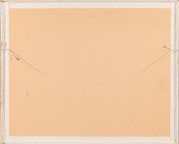 SAM VANNI, serigraph, signed and dated -84, numbered 9/100.