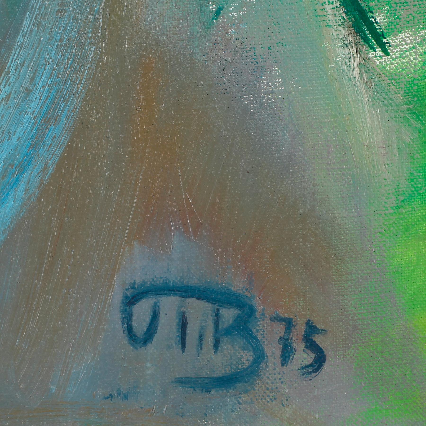 JOHN IVAR BERG, olja på duk. Monogram sign och dat -75.