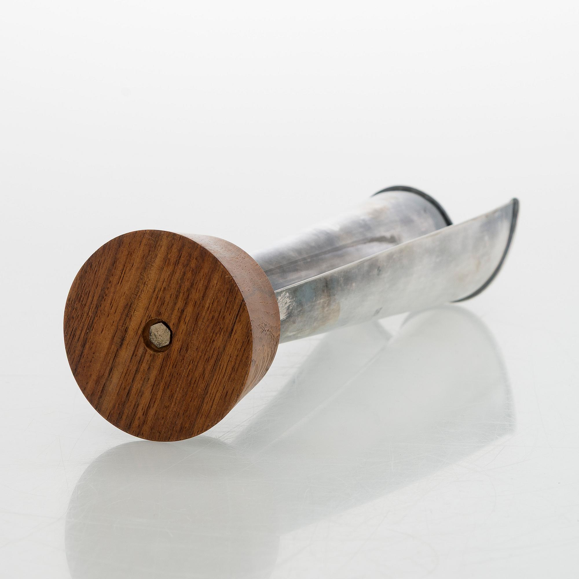 Tapio Wirkkala, a 'Liekki' (Flame) silver vase, Kultakeskus Hämeenlinna 1962.