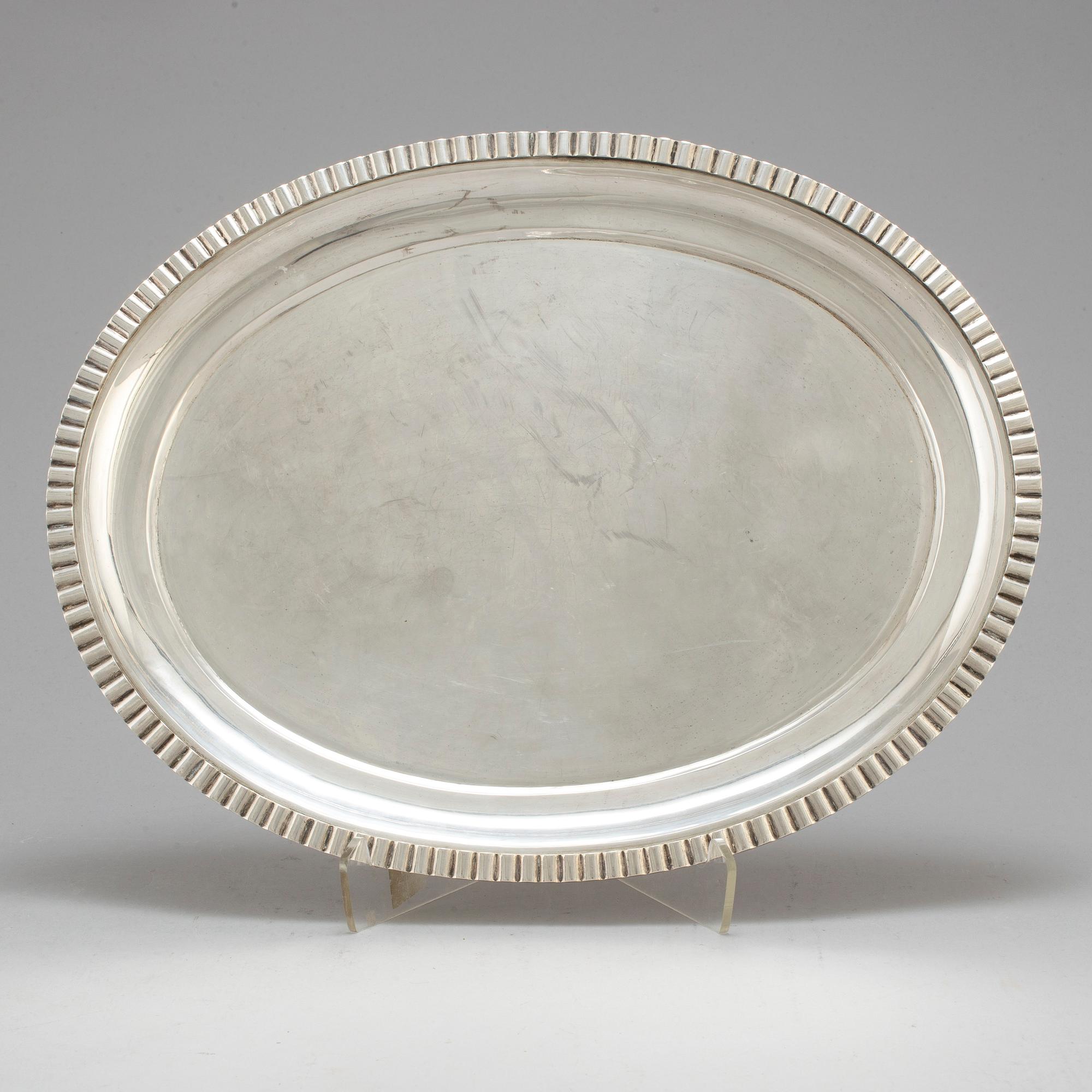 A four piece 20th century Art Deco silver coffee service.