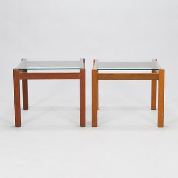 Carl Gustaf Hiort af Ornäs, Two 1960's tables 'Lamp tables' for HMN, Huonekaluliike Mikko Nupponen.