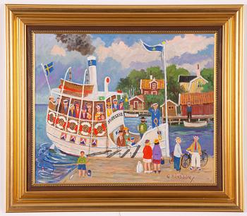 Gösta Månsson, "Sommarbåten".