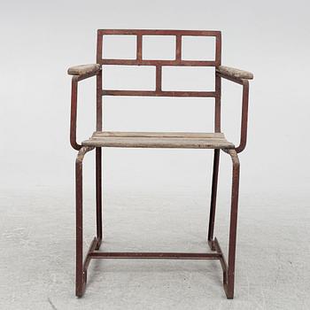 Carl Hörvik, a garden chair, possibly produced by Thulins vagnfabrik, Skillingaryd.