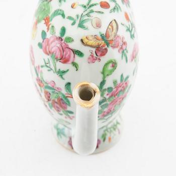 Cadogan teapot China porcelain late 19th century.