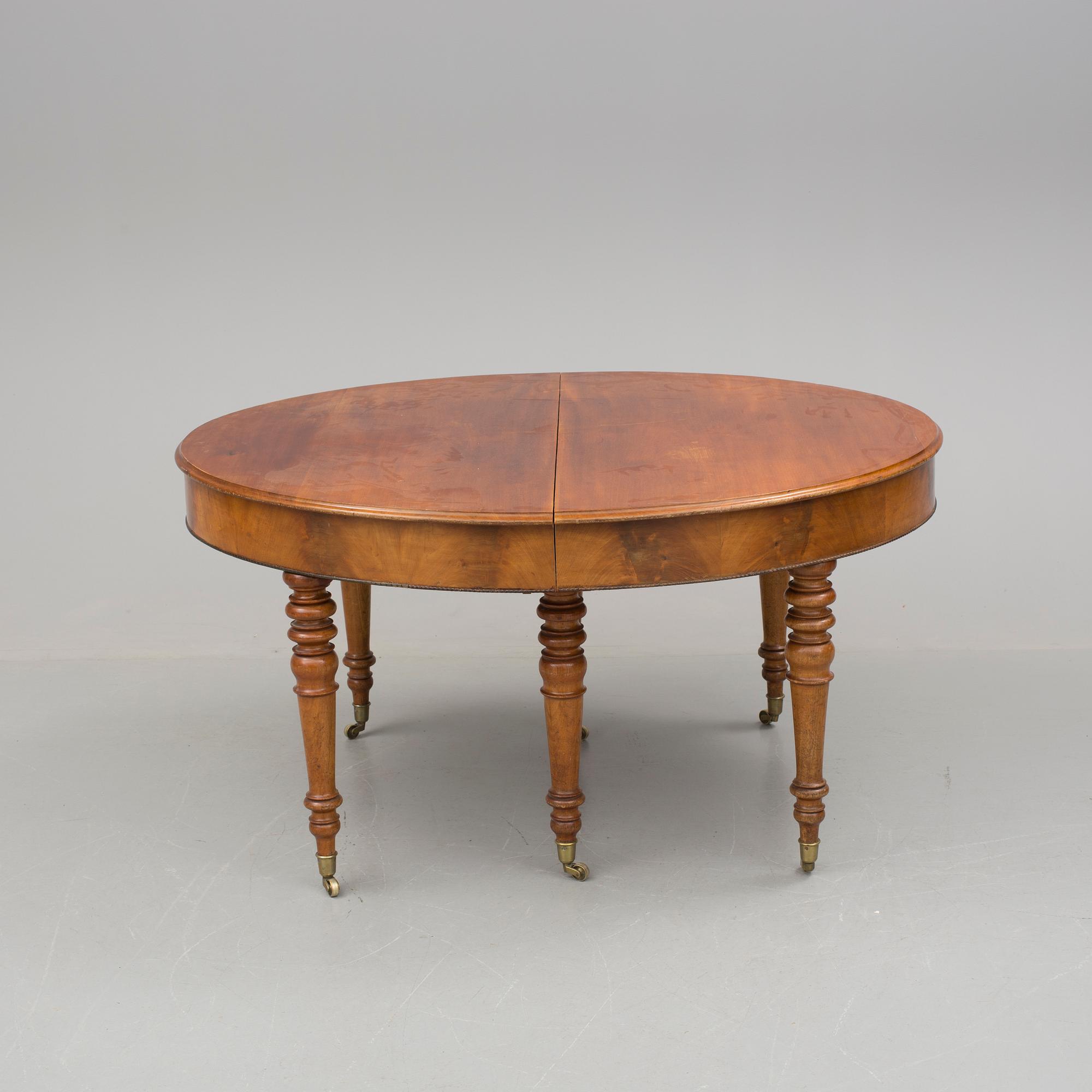 MATBORD, nyrenässans, 1800-talets slut.