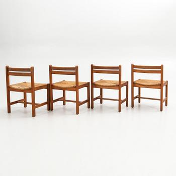Børge Mogensen, Chairs 4 pcs. "Asserbo", Karl Andersson and Sons, second half of the 20th century.
