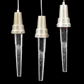 Three 'Istappen' wall lights.