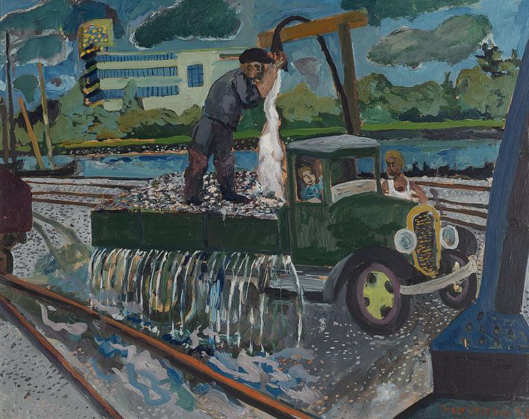 Sven X:et Erixson, "Lastbilen".