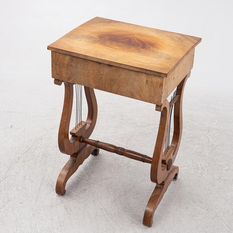 A Swedish Empire sewing table, first half of the 19th century.