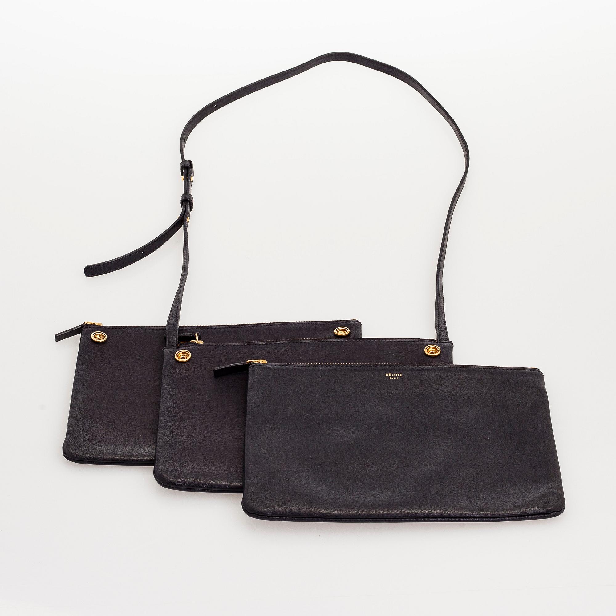 Celine trio bag second hand hot sale