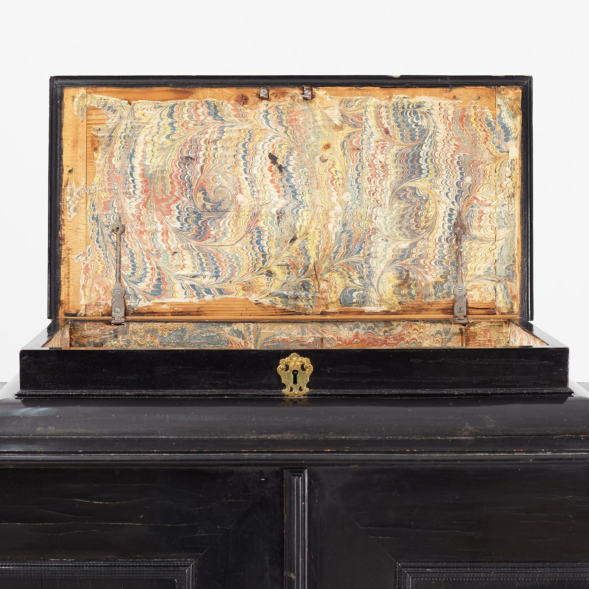 Kabinettskåp, Sydtyskland, Barock, omkring år 1700.