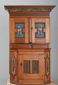 SKÄNKSKÅP. Allmoge, 1700-tal. Märkt Anno 1770.