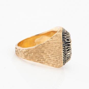 Ring "Texas Longhorn" Southwest Conference Champions 1987 Track, The University of Texas.